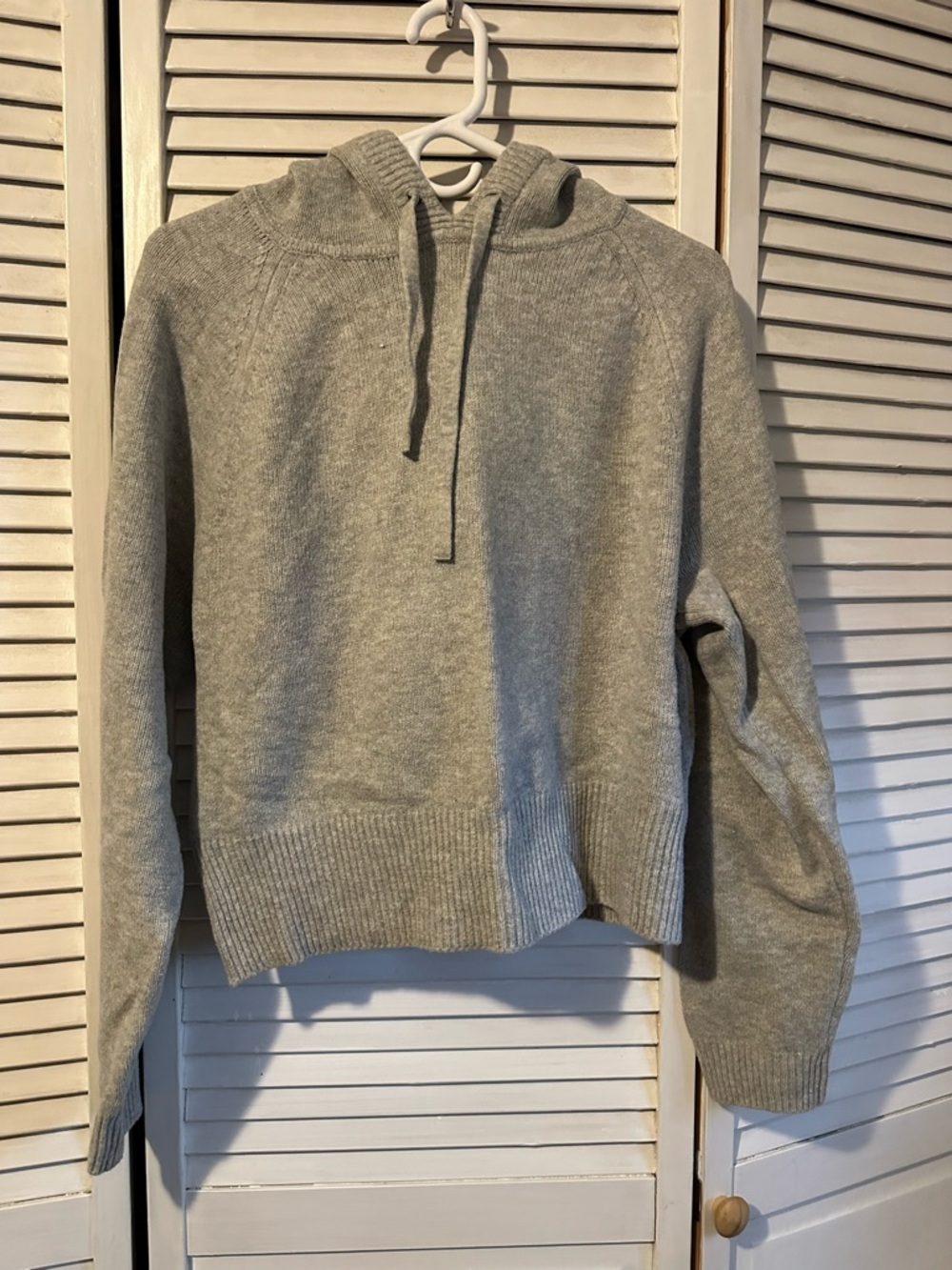 GAP Light Gray Hoodie Sweater